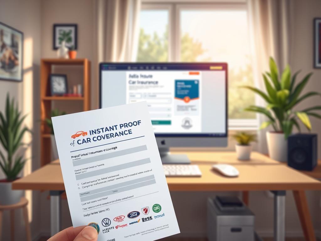 instant proof of car insurance coverage